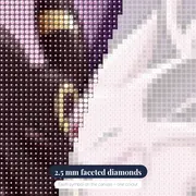 Pokémon Diamond Painting The Yin Yang Duo – diamond close-up