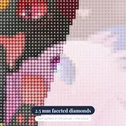 Pokémon Diamond Painting Tender Bond – diamond close-up