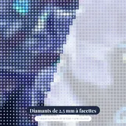 Diamond Painting Pokémon Danse Céleste – gros plan des diamants