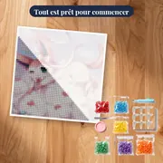 Diamond Painting Pokémon La Douce Rêverie de Nymphali – kit prêt à commencer