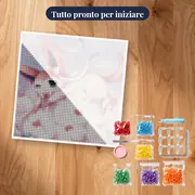 Diamond Painting Pokémon Il Dolce Sogno di Sylveon – kit pronto per iniziare