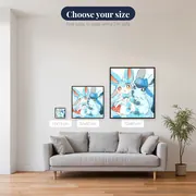 Pokémon Diamond Painting Ice and Dream Duo – available sizes