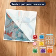 Diamond Painting Pokémon Duo de Glace et de Rêve – kit prêt à commencer