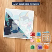 Diamond Painting Pokémon Das Polar-Quartett – Set bereit zum Loslegen