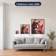 Diamond Painting Pokémon Romance au Crépuscule – tailles disponibles