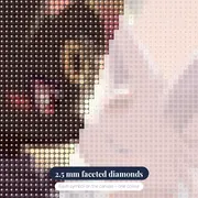 Pokémon Diamond Painting Twilight Romance – diamond close-up