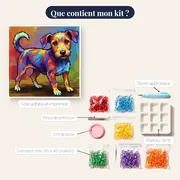 Le Tourbillon de Couleurs – contenu du kit