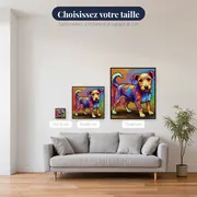 Le Tourbillon de Couleurs – tailles disponibles