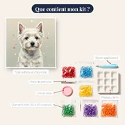 Le Petit Cœur Blanc – contenu du kit