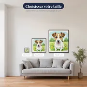 Le Bonheur à l'Aquarelle – tailles disponibles