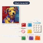 Dog: The Four-Legged Artist – kit contents