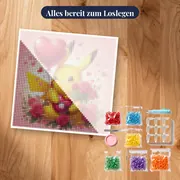 Diamond Painting Pokémon Pikachu Liebeserklärung – Set bereit zum Loslegen