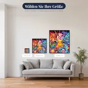 Diamond Painting Pokémon Das Epos der Champions – verfügbare Größen