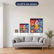 Diamond Painting Pokémon L'Epopea dei Campioni – misure disponibili