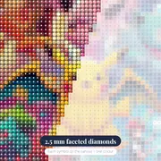 Pokémon Diamond Painting The Champions' Epic – diamond close-up