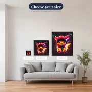 Pokémon Diamond Painting Pikachu Starry Shine – available sizes