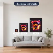 Diamond Painting Pokémon Pikachu Éclat Stellaire – tailles disponibles
