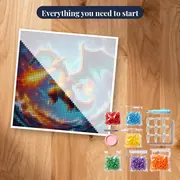 Pokémon Diamond Painting Charizard Elemental Fury – kit ready to start