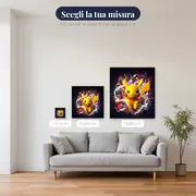 Diamond Painting Pokémon Pikachu Flusso di Energia – misure disponibili