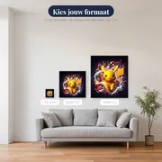 Diamond Painting Pokémon Pikachu Energiestroom – beschikbare formaten