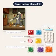 Tom lo Chef contro Jerry – contenuto del kit