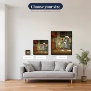 Tom the Chef vs Jerry – available sizes