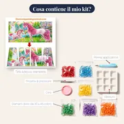Diamond Painting Personalizzato con Nome – contenuto del kit