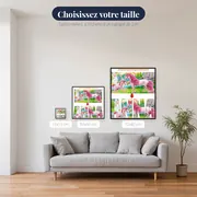 Diamond painting personnalisé avec Prénom – tailles disponibles
