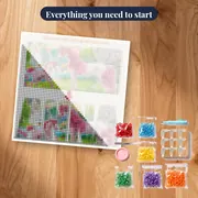 Custom Diamond Painting with First Name – kit ready to start