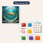 Carpe Koï l'Artiste – kit contents