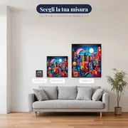 Diamond Painting Città Pop Art Moderna – misure disponibili