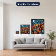 Diamond Painting Villaggio sotto la Luna Piena – misure disponibili