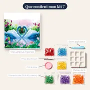Le Cœur des Cygnes – contenu du kit