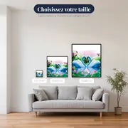 Le Cœur des Cygnes – tailles disponibles