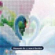 Le Cœur des Cygnes – gros plan des diamants