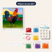 The Farm Rooster – kit contents