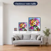 Diamond Painting Bouquet de Printemps Multicolore – tailles disponibles