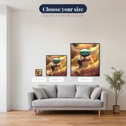 Baby Yoda: The Force of Cuteness – available sizes
