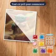 Baby Yoda La Force de la Mignonnerie – kit prêt à commencer