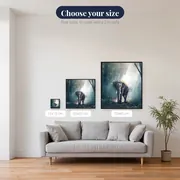 Elephant in the Enchanted Forest – available sizes