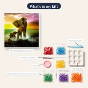 Elephants, Dream at Twilight – kit contents
