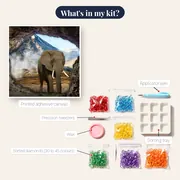 Elephant, Guardian of the Mountain – kit contents