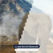 Elephant, Guardian of the Mountain – diamond close-up