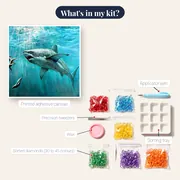 Megalodon on the Hunt – kit contents