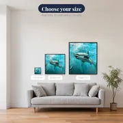 Megalodon on the Hunt – available sizes