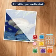 Shark and School of Fish – kit ready to start
