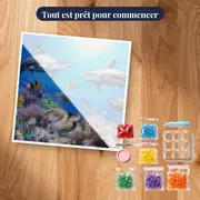 Récif Corallien et Requins – kit prêt à commencer