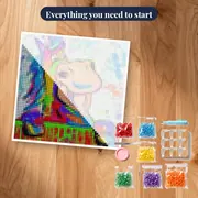 Crazy Pop Art Horse – kit ready to start