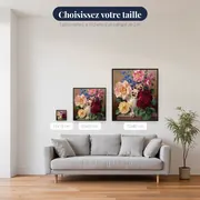 Diamond Painting Bouquet Majestueux de Roses dans un Vase Sculpté – tailles disponibles