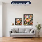 Diamond Painting Bouquet Majestueux Lys et Roses dans un Vase en Cristal – tailles disponibles